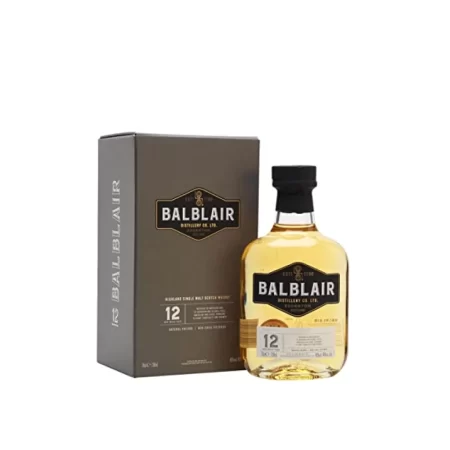 Balblair 12 Ans Whisky Single Malt 46 Ecosse 70cl