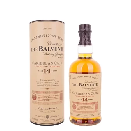 Balvenie 14 Ans Whisky Single Malt Carribean Cask 70cl