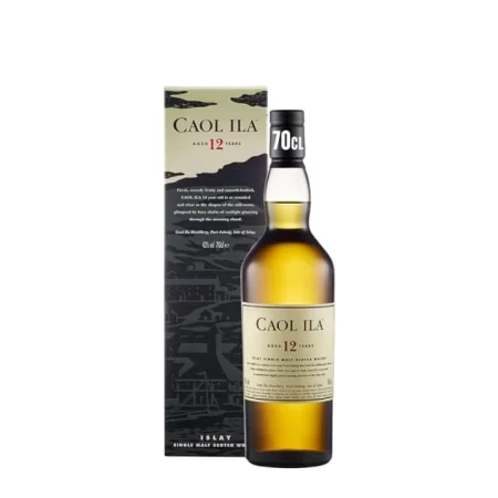 Caol Ila 12 Ans Whisky Single Malt 43 70cl