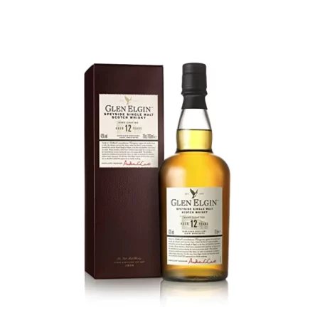 Glen Elgin Speyside 12 Ans Whisky Scotch 700ml En Coffret