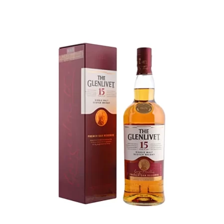 Glenlivet 15 Ans Single Malt Scotch Whisky 70cl
