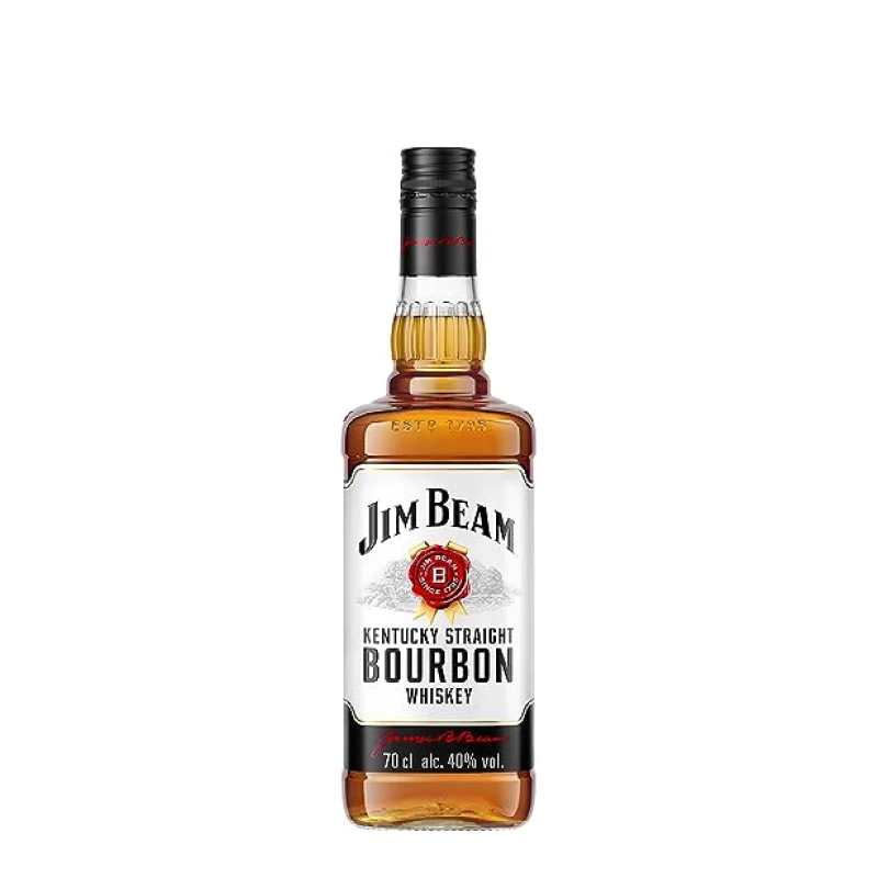 Jim Beam White Label Bourbon Whiskey 40 70cl Jim Beam White Label Bourbon Whiskey 40 70cl