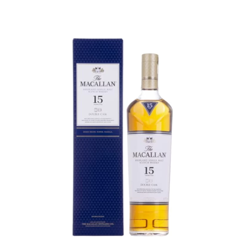 Macallan Whisky 15 Ans Double Cask 43 Vol 07l Avec Coffret Macallan Whisky 15 Ans Double Cask 43 Vol 07l Avec Coffret