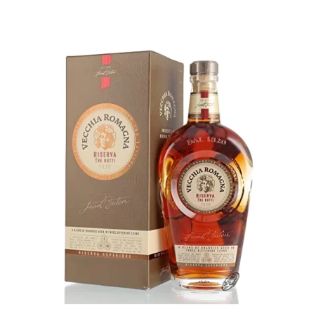 Vecchia Romagna Riserva Tre Botti Brandy 408 Italie 70cl